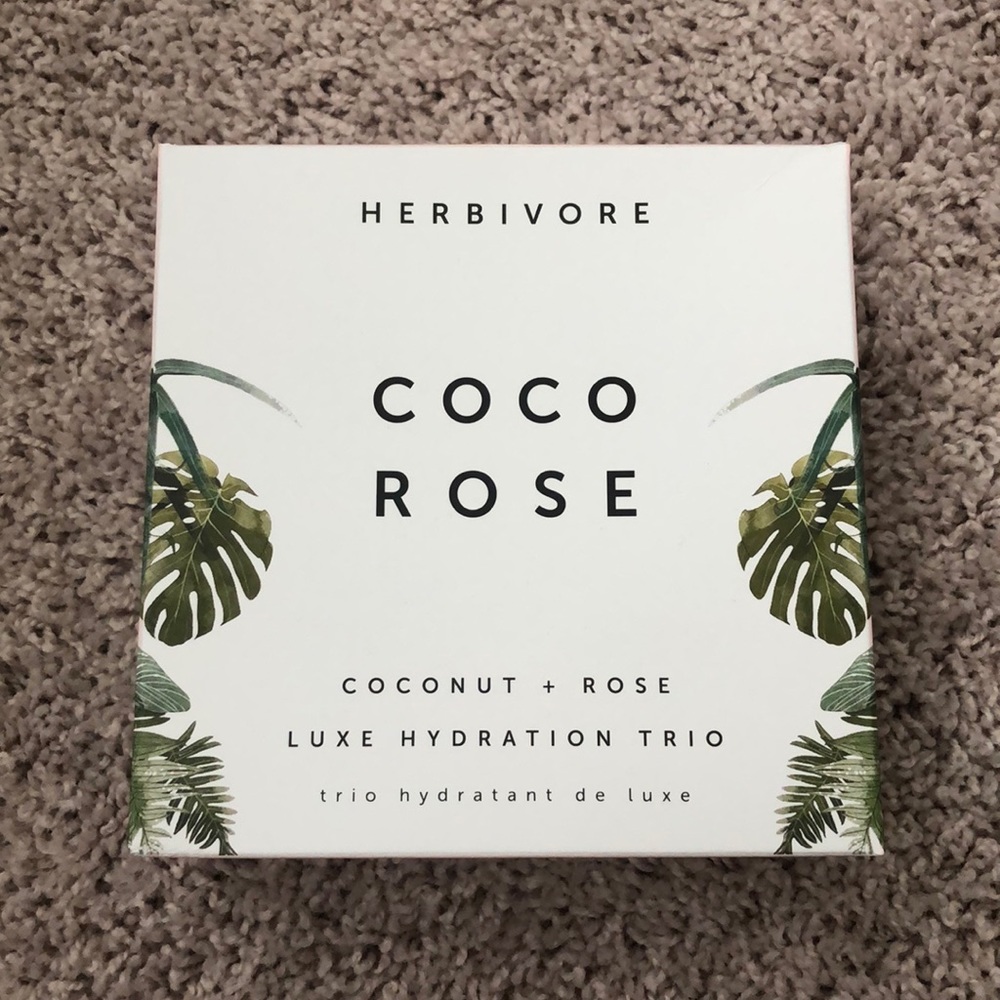 Herbivore Coco Rose Luxe Hydration Trio